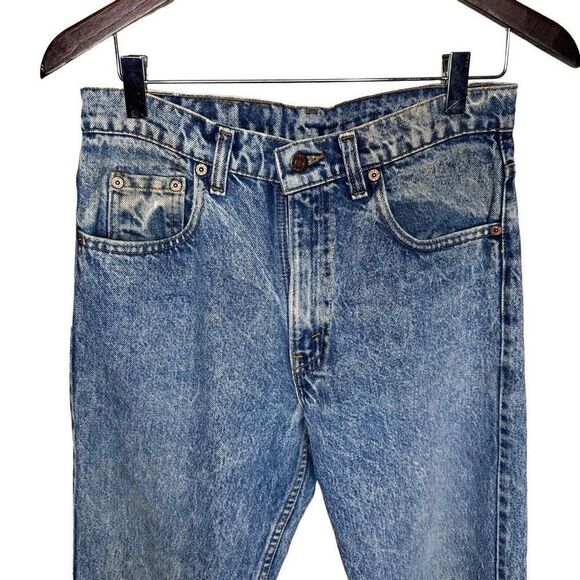 VTG Levi’s Light Acid Wash 505 Jeans USA Made 29x30 - Picture 2 of 7